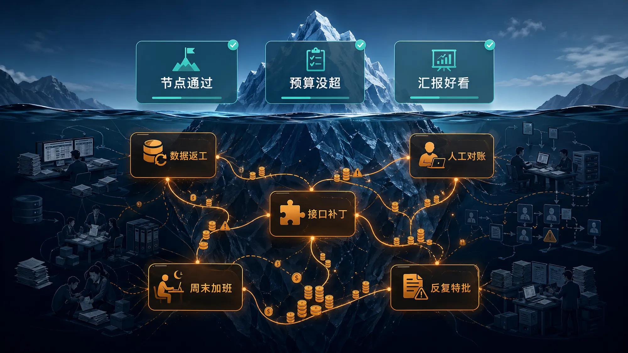 业务债从捷径变成利息的路径