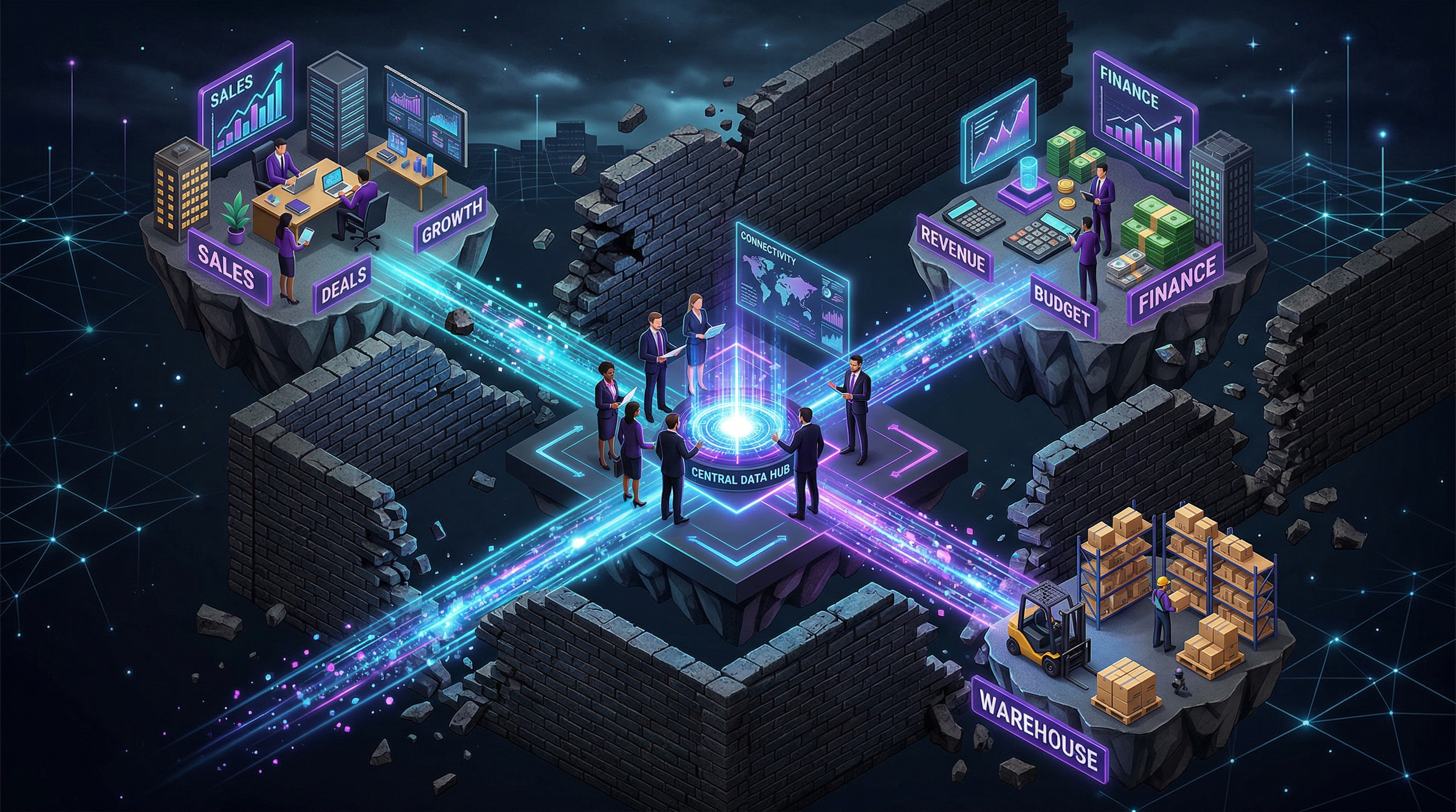 打破信息孤岛：推倒部门墙